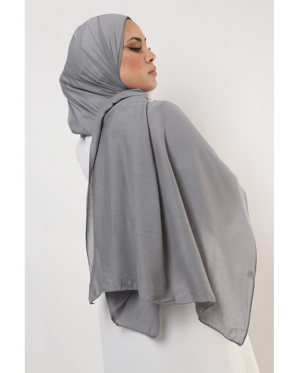 Maxi Foulard Glossy classique uni