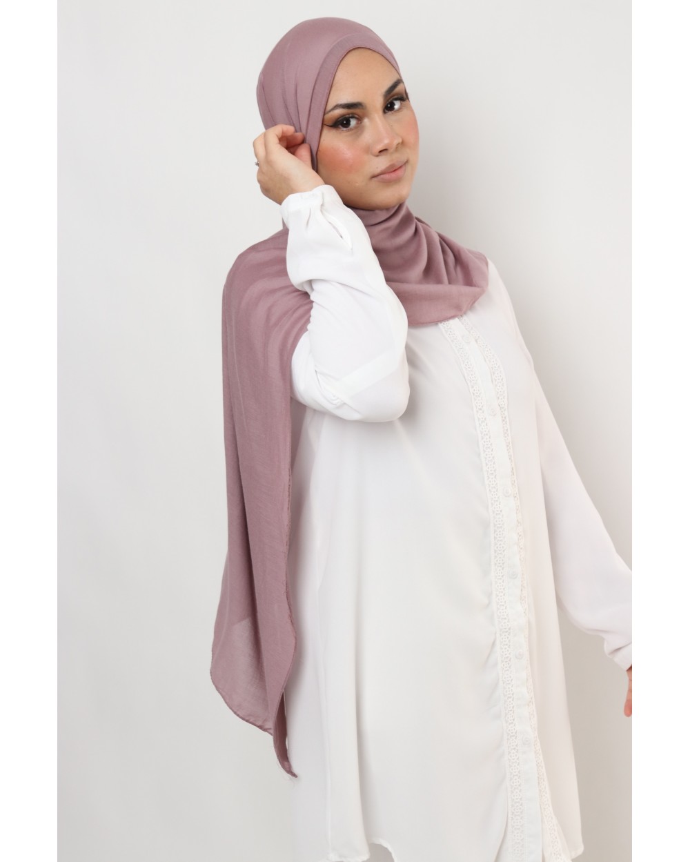Maxi Classic Glossy Scarf