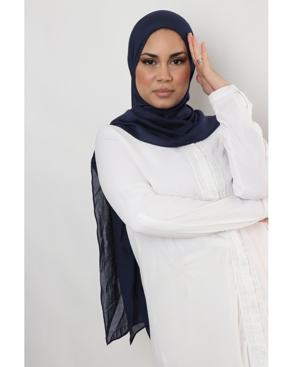 Maxi Foulard Glossy classique uni