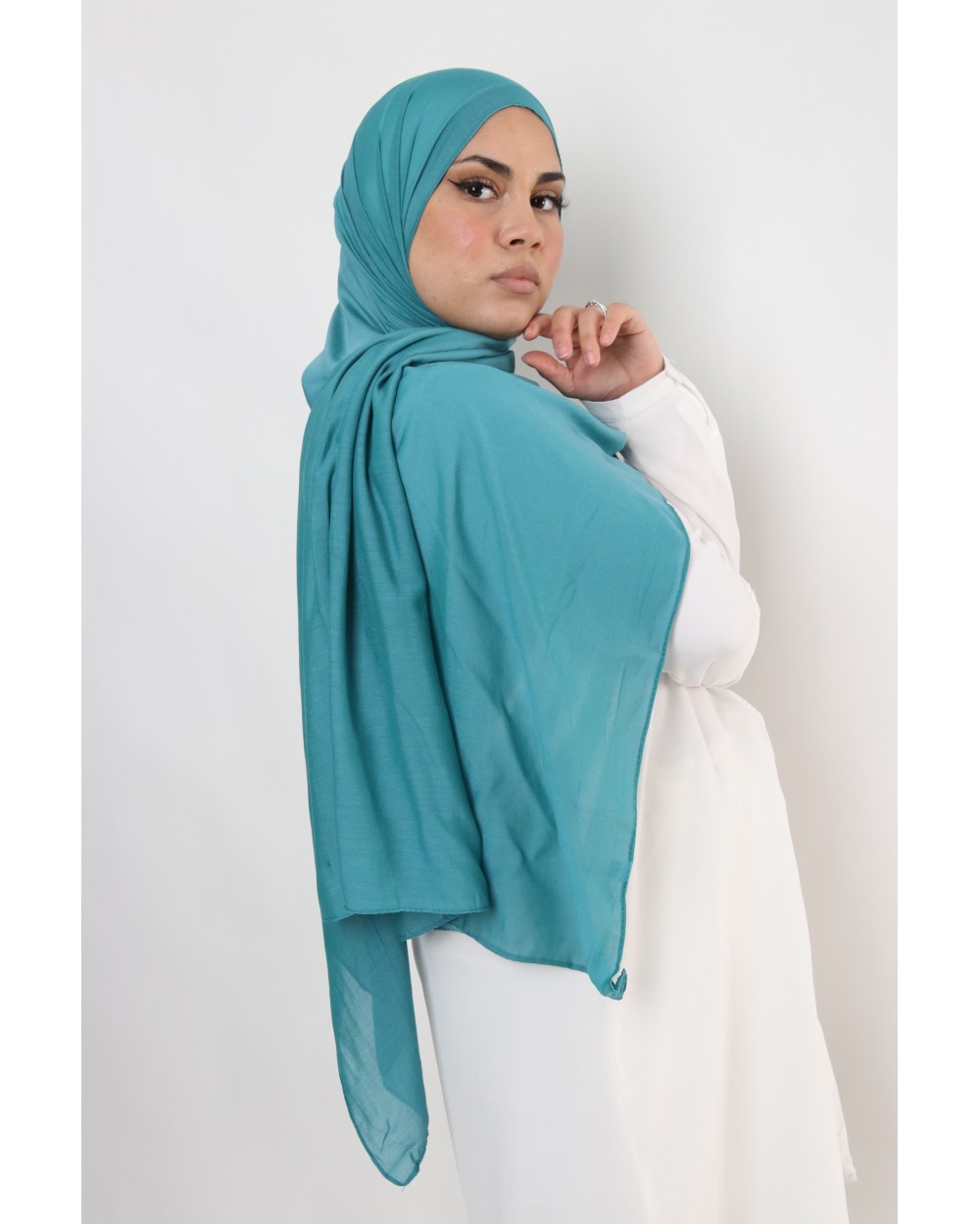 Maxi Foulard Glossy classique uni