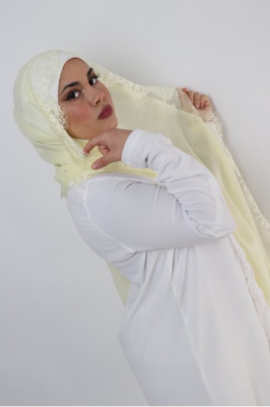 Maxi Hijab Suzanne with Lace