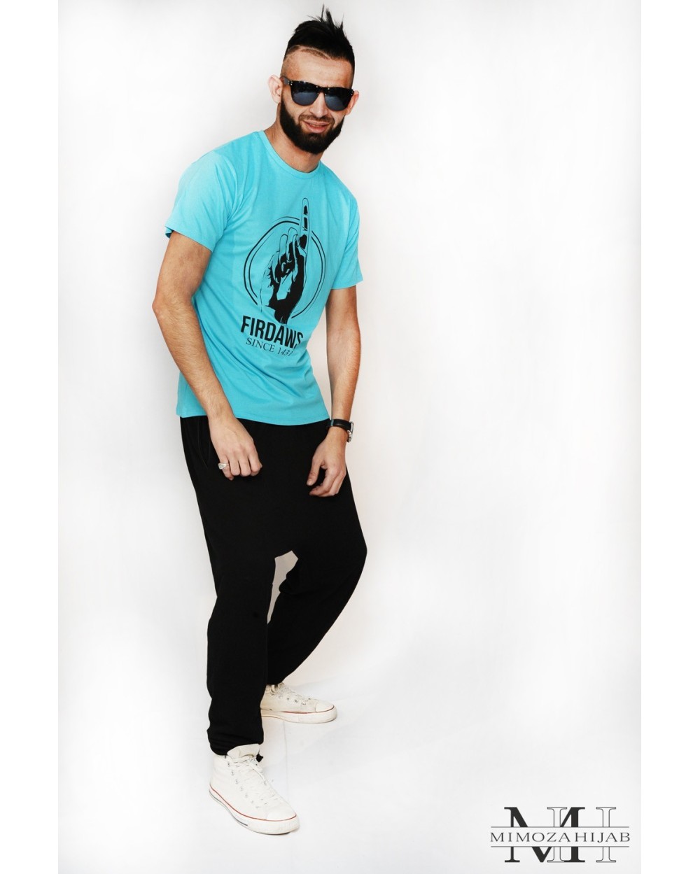 T-Shirt FIRDAWS Turquois
