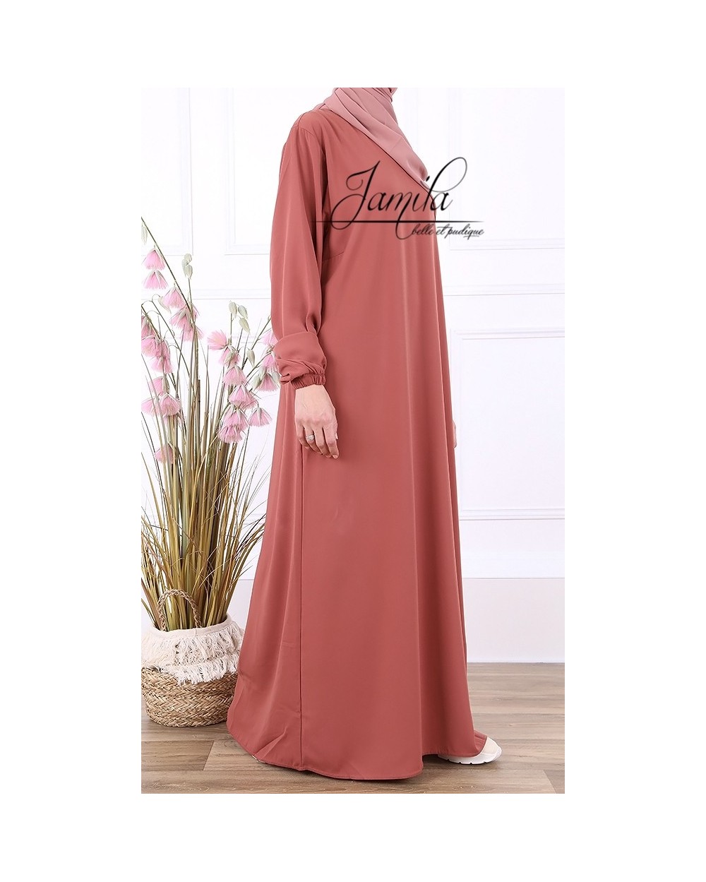 Abaya Jamila rottana elastic sleeves