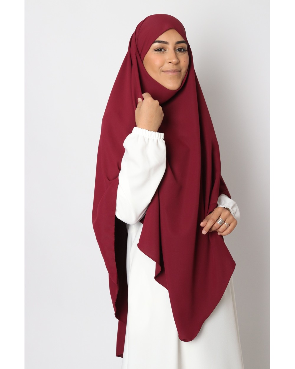 Khimar soie de medine