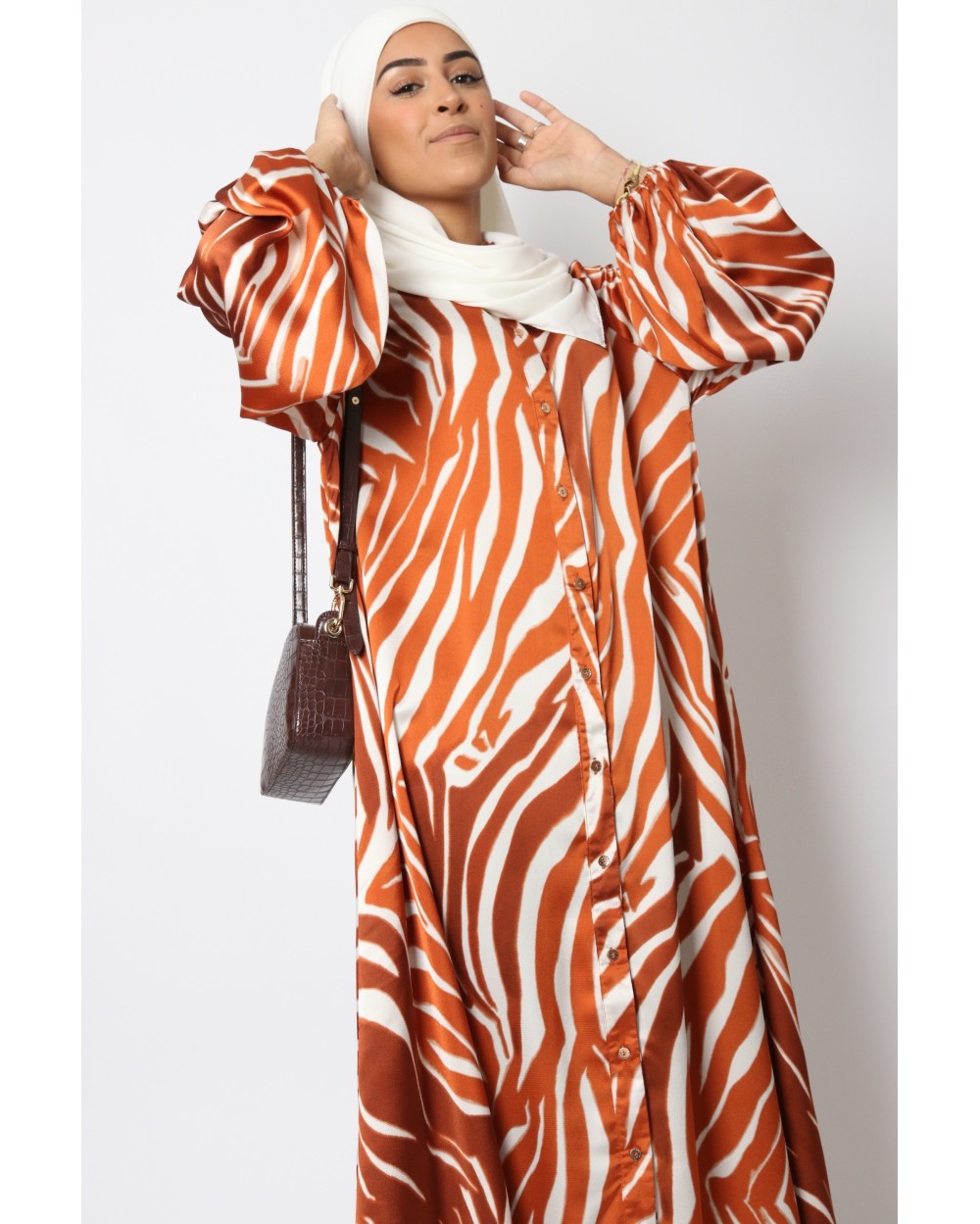 Robe longue imprimée Neyla