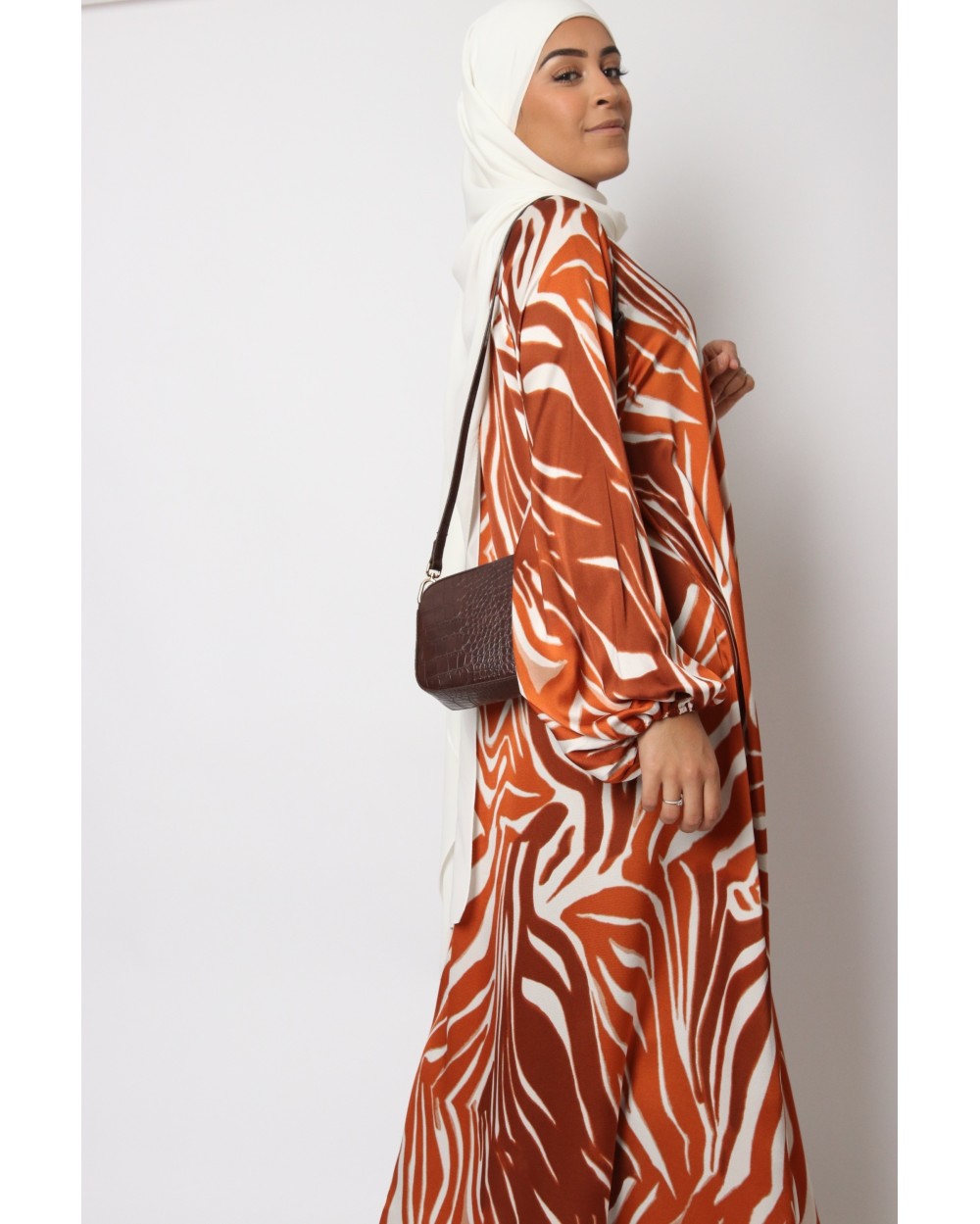 Robe longue imprimée Neyla