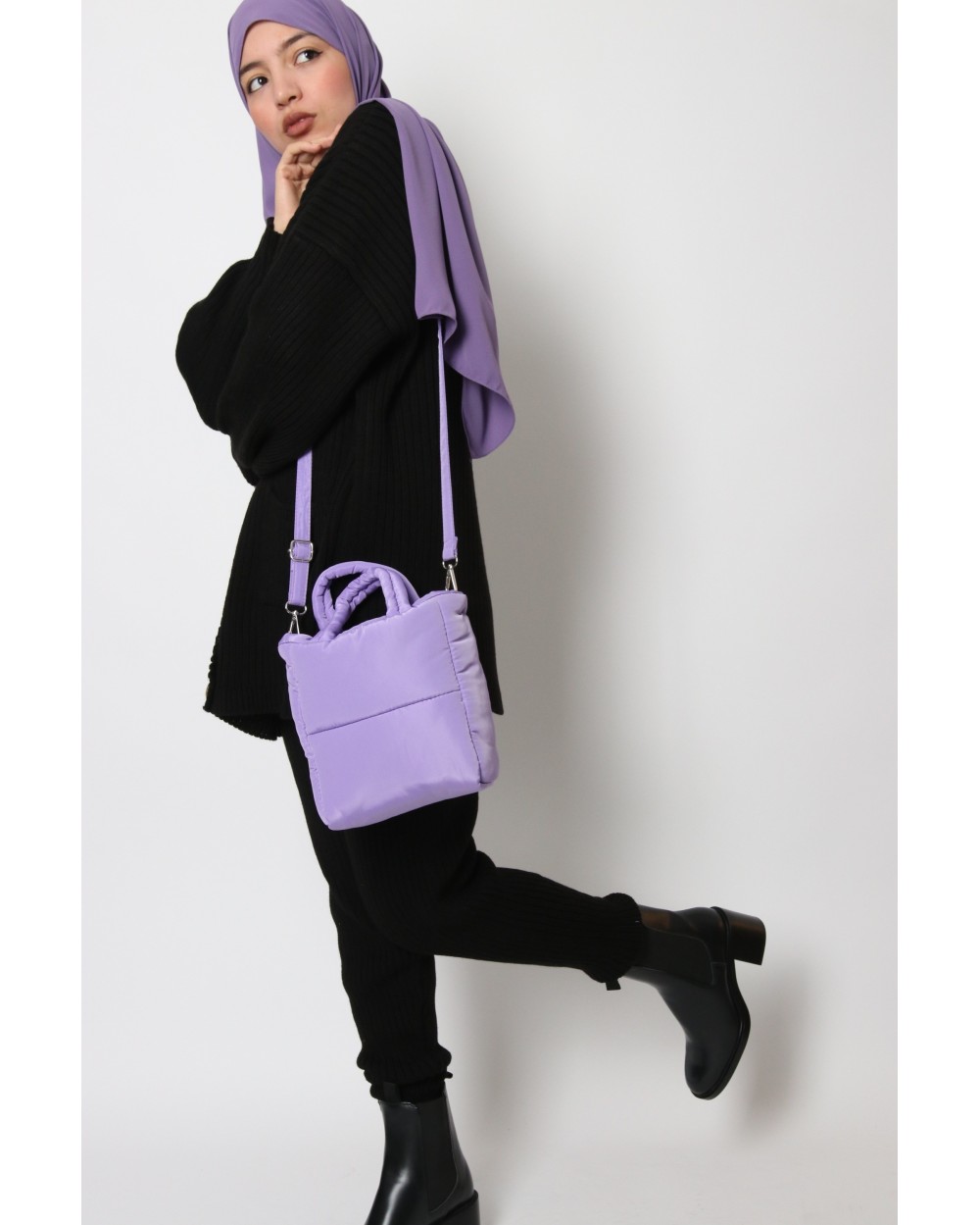 Ensemble pantalon maille hiver