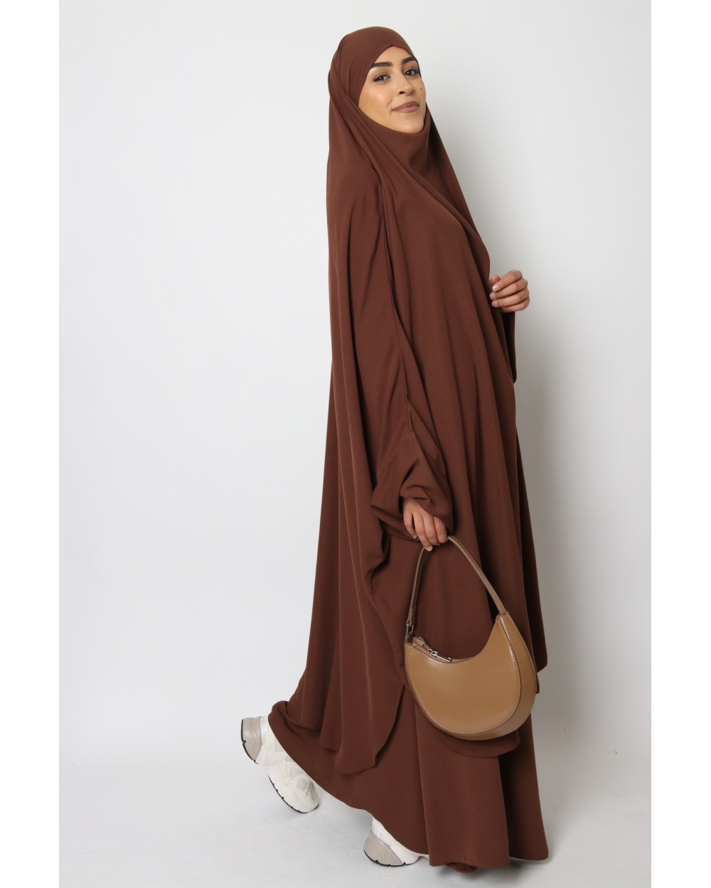 Demi-jilbab / Jupe évasée El Bassira Cubra