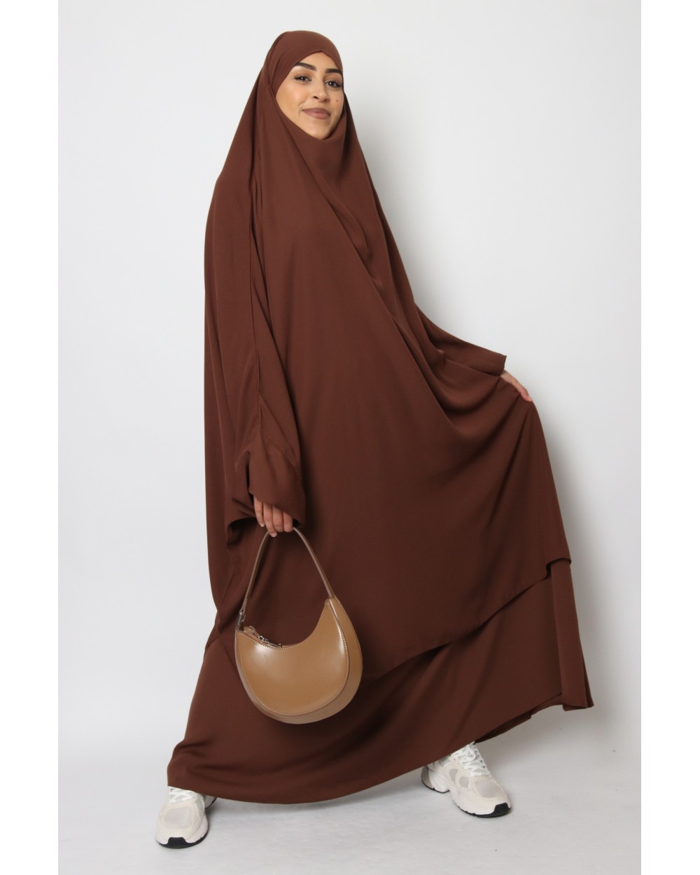 Half jilbab / Skirt Flared El Bassira Cubra