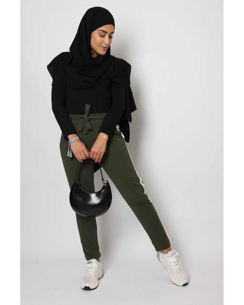 Pantalon carotte Liya