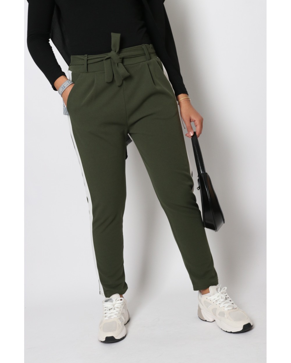 Pantalon carotte Liya