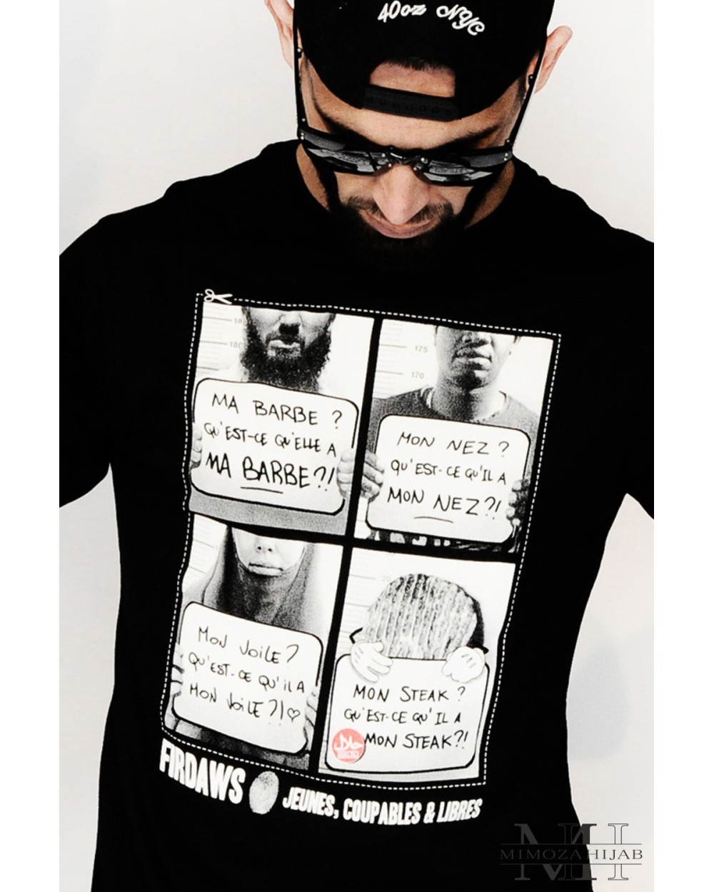 T-shirt "Qu'est-ce qui" Firdaws