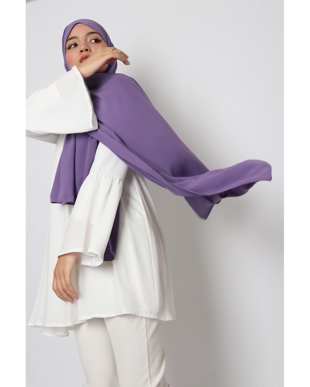 Hijab Soie de Médine Ebruli