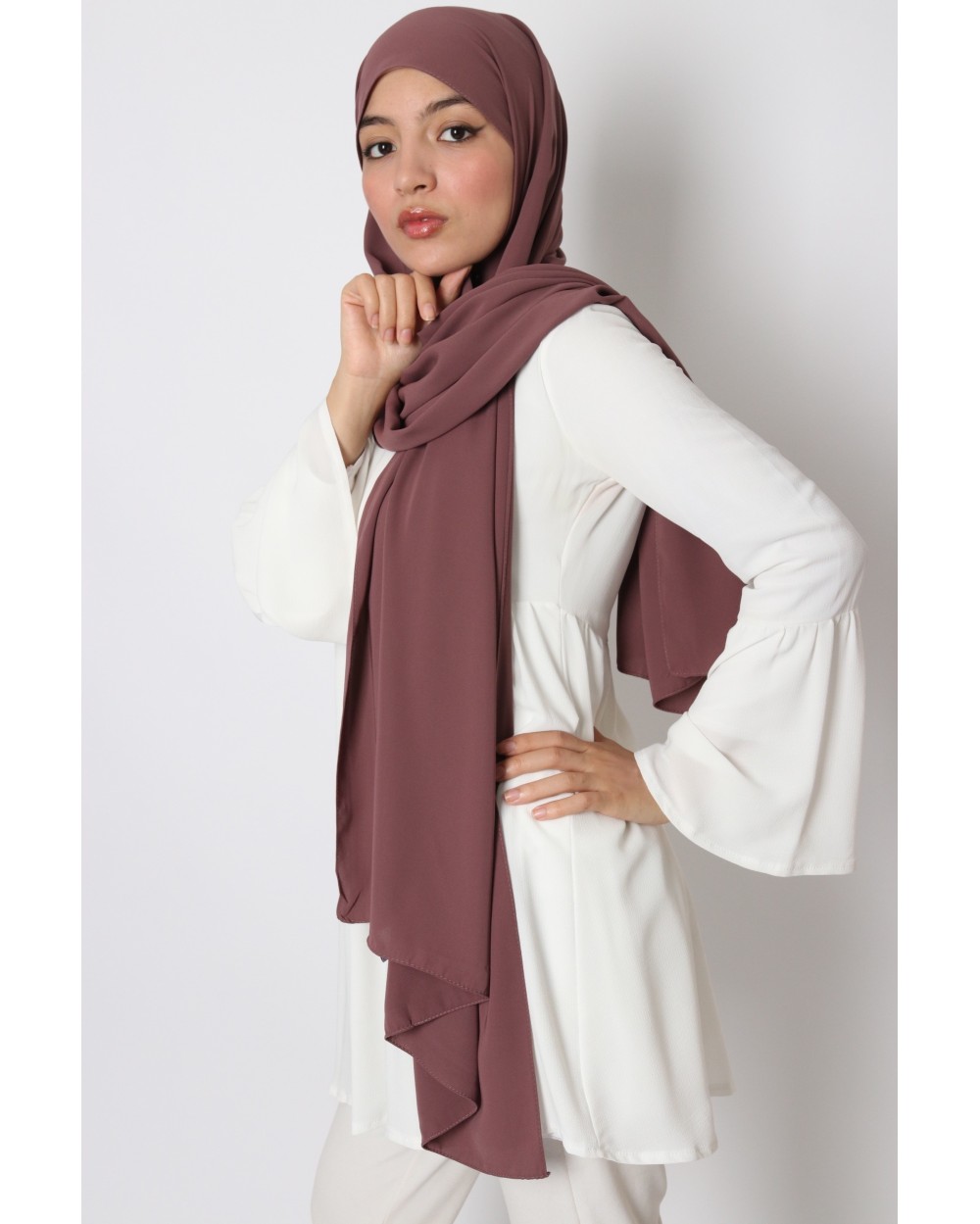 Hijab Soie de Médine Ebruli
