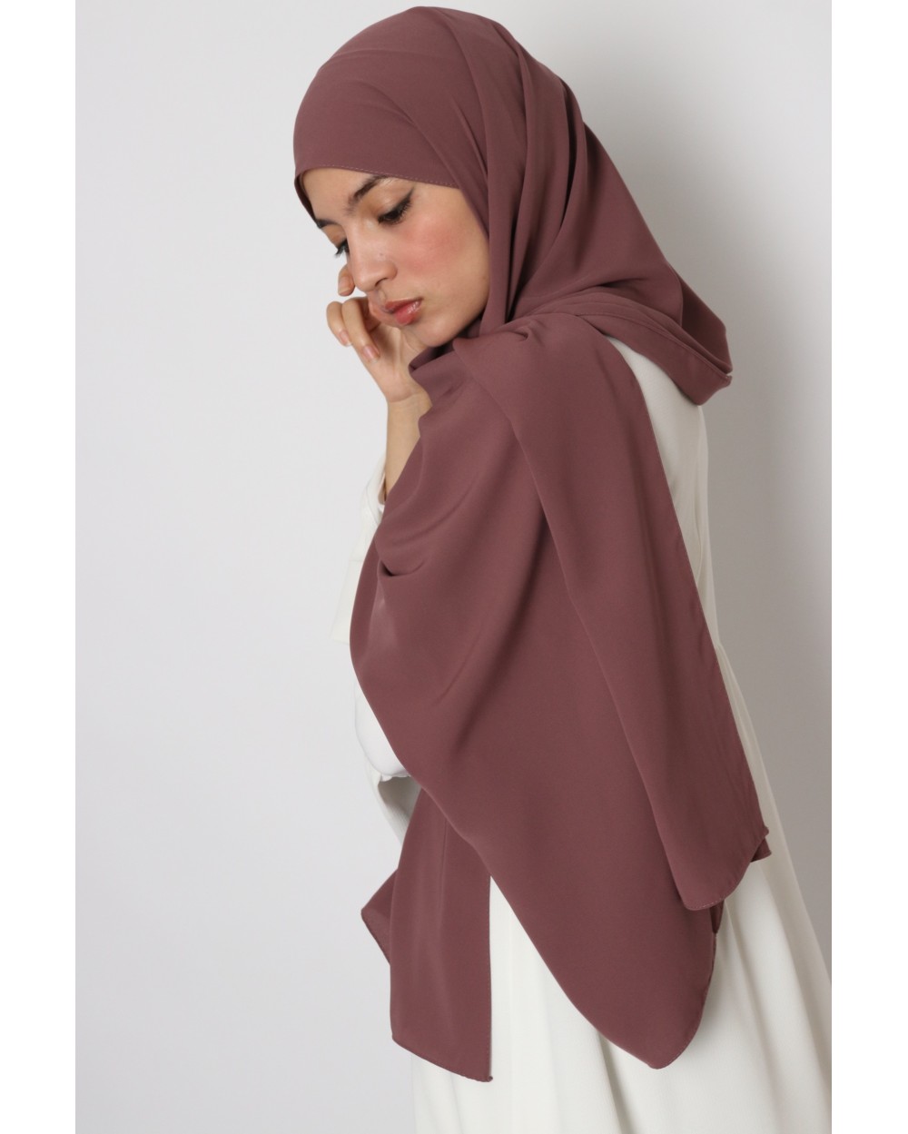 Hijab Soie de Médine Ebruli