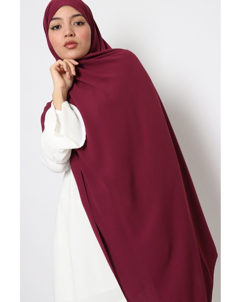 Hijab Soie de Médine Ebruli