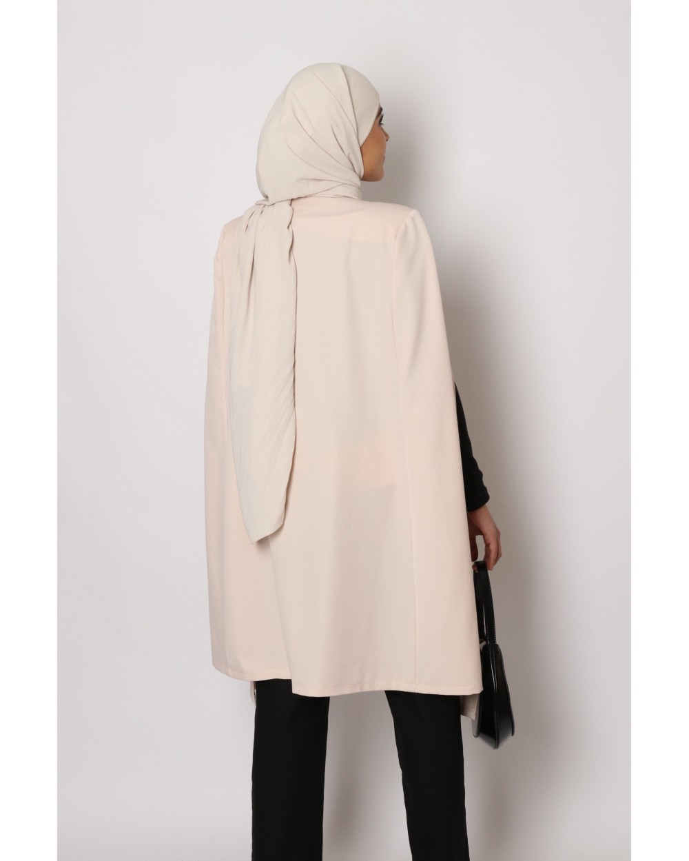 Cape charlyse mi-longue