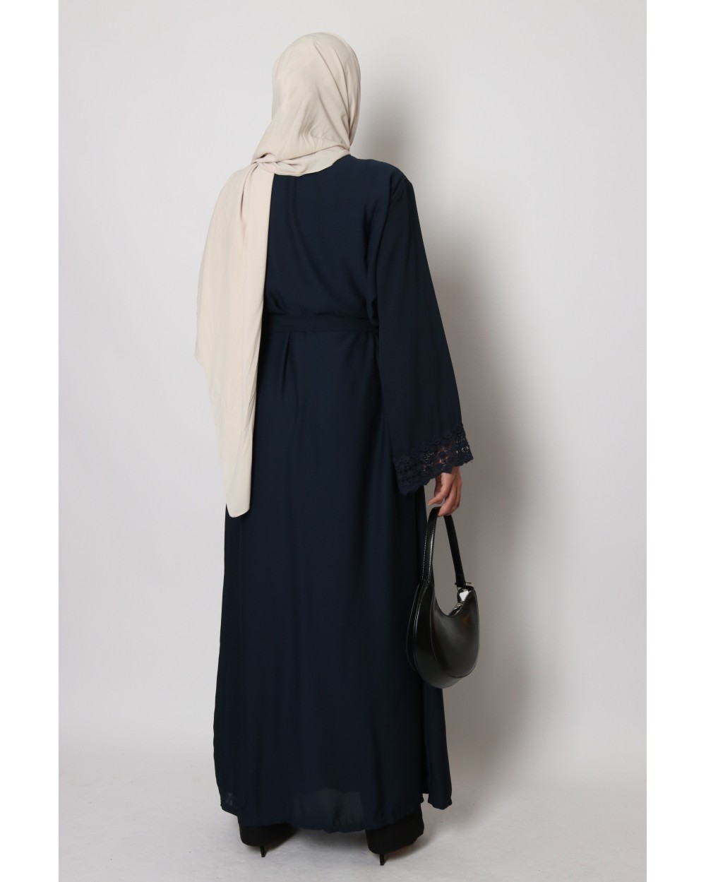 Kimono Sawsanne dentelle ton sur ton