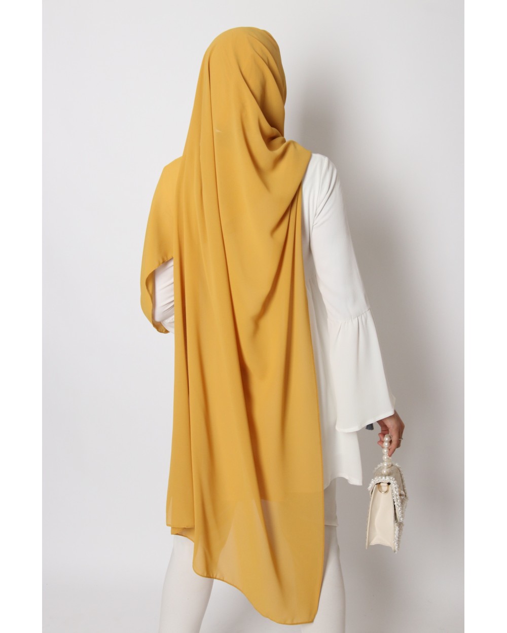 Hijab mousseline à enfiler Jasmine