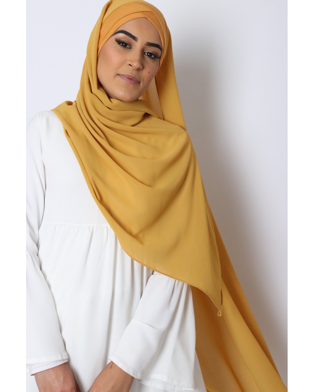 Hijab mousseline à enfiler Jasmine