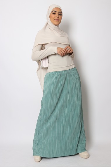 Julie pleated and silky...
