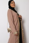 Kenza kimono with golden lace