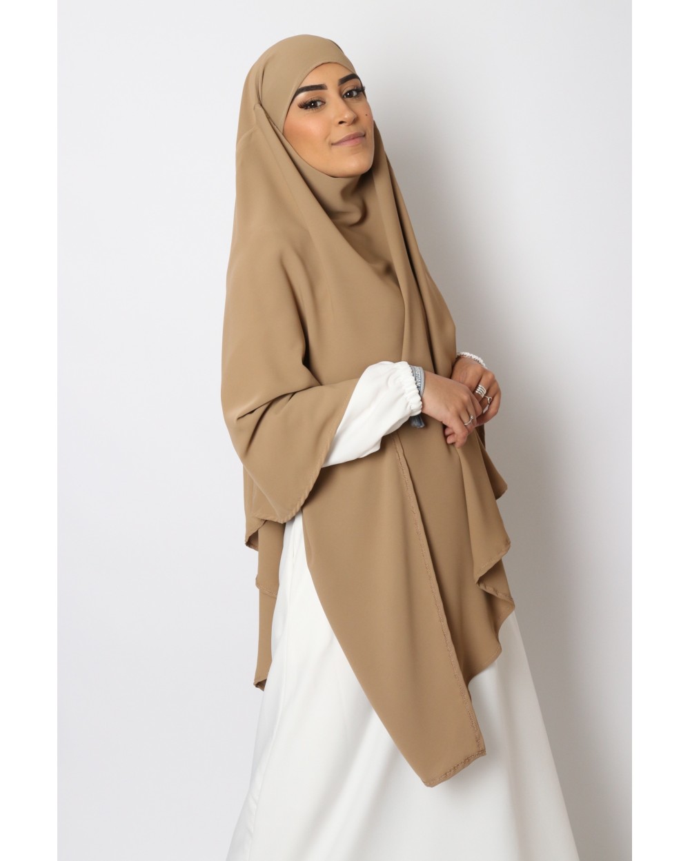 Khimar long point silk medina