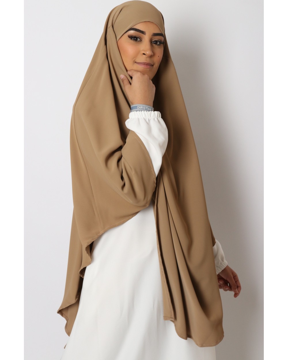 Khimar long point silk medina