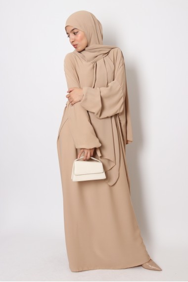 Robe hijab intégré