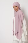 Hijab mousseline rectangle Nissa 175