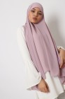 Hijab mousseline rectangle Nissa 175