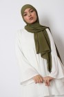 Hijab mousseline rectangle Nissa 175
