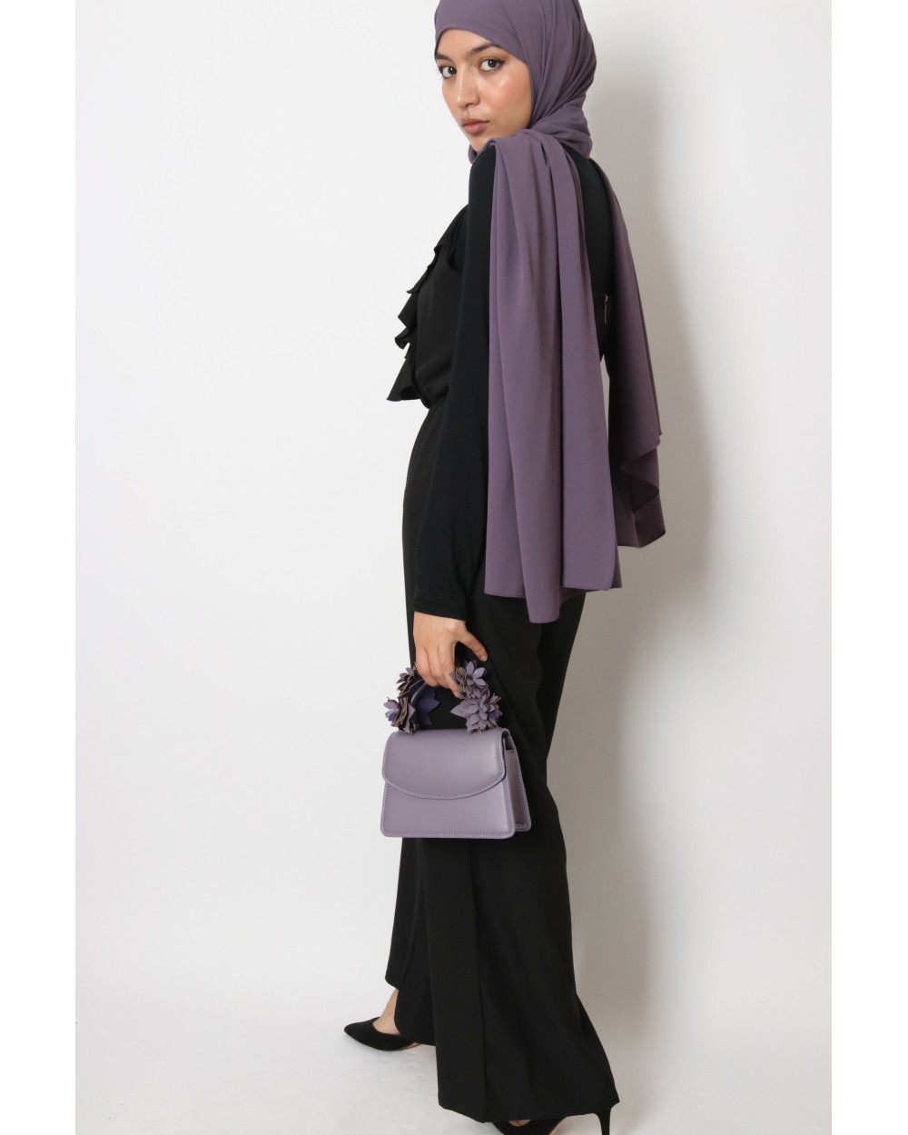 Sleeveless Wide Pants Suit