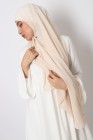 Hijab mousseline rectangle Nissa 175