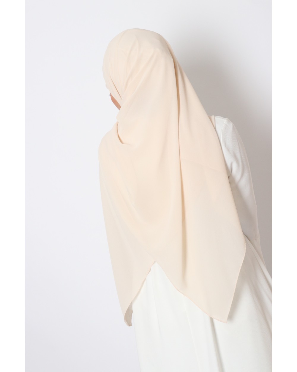 Hijab mousseline rectangle Nissa 175