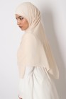 Hijab mousseline rectangle Nissa 175