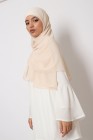 Hijab mousseline rectangle Nissa 175