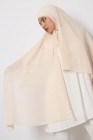 Hijab mousseline rectangle Nissa 175
