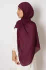 Hijab mousseline rectangle Nissa 175