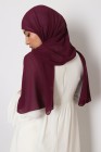Hijab mousseline rectangle Nissa 175