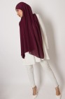 Hijab mousseline rectangle Nissa 175
