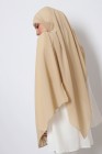 Hijab mousseline rectangle Nissa 175
