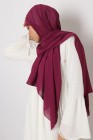 Hijab mousseline rectangle Nissa 175