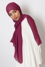 Hijab mousseline rectangle Nissa 175