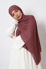 Hijab mousseline rectangle Nissa 175