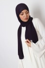 Hijab mousseline rectangle Nissa 175