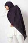Hijab mousseline rectangle Nissa 175