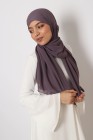 Hijab mousseline rectangle Nissa 175