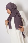 Hijab mousseline rectangle Nissa 175