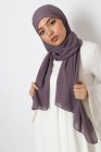 Hijab mousseline rectangle Nissa 175